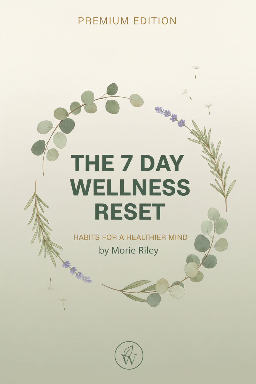 The 7 Day Wellness Reset Cover by Morie Riley